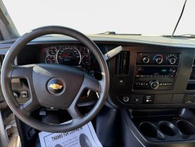 2017 CHEVROLET EXPRESS 3500 CARGO CARGO V8, FLEX FUEL, 6.0 LITER REGULAR VAN 3D