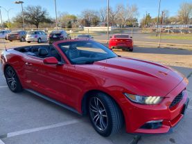 2017 FORD MUSTANG CONVERTIBLE 4-CYL, ECOBOOST, 2.3T ECOBOOST PREMIUM CONVERTIBLE 2D