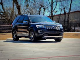 2017 FORD EXPLORER SUV V6, ECOBOOST, TT, 3.5L PLATINUM SPORT UTILITY 4D
