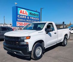 2019 CHEVROLET SILVERADO 1500 REGULAR CAB PICKUP V6, ECOTEC3, 4.3 LITER WORK TRUCK PICKUP 2D 8 FT