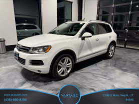 2013 VOLKSWAGEN TOUAREG SUV V6, TURBO DIESEL, 3.0 LITER TDI EXECUTIVE SPORT UTILITY 4D