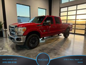 2011 FORD F250 SUPER DUTY CREW CAB PICKUP V8, TURBO DIESEL, 6.7L LARIAT PICKUP 4D 6 3/4 FT