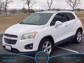 2015 CHEVROLET TRAX SUV 4-CYL, TURBO, 1.4 LITER LTZ SPORT UTILITY 4D