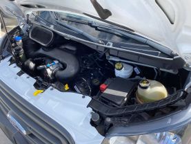2019 FORD TRANSIT 150 WAGON PASSENGER V6, 3.7 LITER XLT W/LOW ROOF W/60/40 SIDE DOOR VAN 3D at Motors On Wheels - used car dealership in Houston, Texas.