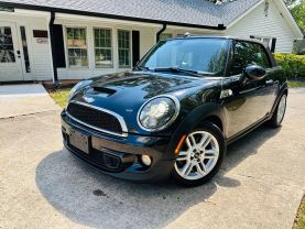 2012 MINI CONVERTIBLE CONVERTIBLE 4-CYL, TURBO, 1.6 LITER COOPER S CONVERTIBLE 2D