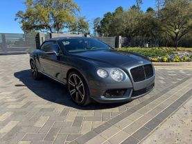 2013 BENTLEY CONTINENTAL CONVERTIBLE V8, TWIN TURBO, 4.0 LITER GTC CONVERTIBLE 2D