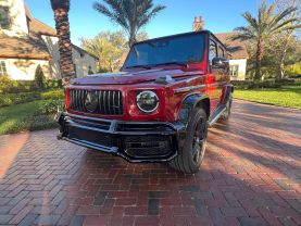 2023 MERCEDES-BENZ MERCEDES-AMG G-CLASS SUV V8, TWIN TURBO, 4.0 LITER G 63 AMG SPORT UTILITY 4D