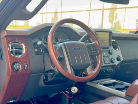 2014 FORD F250 SUPER DUTY CREW CAB PICKUP V8, TURBO DIESEL, 6.7L KING RANCH PICKUP 4D 6 3/4 FT