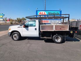2015 FORD F350 SUPER DUTY REGULAR CAB & CHASSIS CAB CHASSIS V8, FLEX FUEL, 6.2 LITER XL CAB & CHASSIS 2D