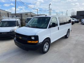 2016 CHEVROLET EXPRESS 2500 PASSENGER PASSENGER V8, FLEX FUEL, 6.0 LITER LS VAN 3D at Motors On Wheels - used car dealership in Houston, Texas.