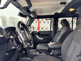 2017 JEEP WRANGLER UNLIMITED SUV V6, 3.6 LITER SAHARA SPORT UTILITY 4D