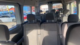 2021 FORD TRANSIT 350 PASSENGER VAN PASSENGER V6, FLEX FUEL, 3.5 LITER XLT W/MEDIUM ROOF VAN 3D