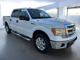 2013 FORD F150 SUPERCREW CAB PICKUP V6, FLEX FUEL, 3.7 LITER XLT PICKUP 4D 5 1/2 FT