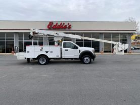 2018 FORD F550 SUPER DUTY 45FT BUCKET TRUCK ALTEC AT40G BUCKET TRUCKS V8, TURBO DIESEL, 6.7 LITER XL REG CAB 2D - Eddies Auto Sales