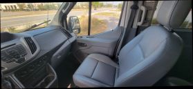 2019 FORD TRANSIT 350 WAGON PASSENGER V6, 3.7 LITER XLT W/MEDIUM ROOF W/SLIDING SIDE DOOR VAN 3D