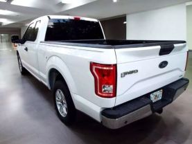 2016 FORD F150 SUPER CAB PICKUP V8, FLEX FUEL, 5.0 LITER XL PICKUP 4D 8 FT
