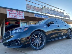 2018 ACURA TLX SEDAN V6, I-VTEC, 3.5 LITER 3.5 W/TECHNOLOGY PKG & A-SPEC PKG SEDAN 4D