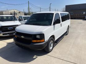 2012 CHEVROLET EXPRESS 2500 PASSENGER PASSENGER V8, FLEX FUEL, 6.0 LITER LS VAN 3D at Motors On Wheels - used car dealership in Houston, Texas.
