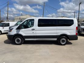 2019 FORD TRANSIT 150 WAGON PASSENGER V6, 3.7 LITER XLT W/LOW ROOF W/60/40 SIDE DOOR VAN 3D at Motors On Wheels - used car dealership in Houston, Texas.