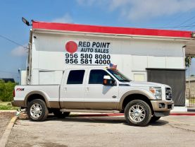 2014 FORD F250 SUPER DUTY CREW CAB PICKUP V8, TURBO DIESEL, 6.7L KING RANCH PICKUP 4D 6 3/4 FT