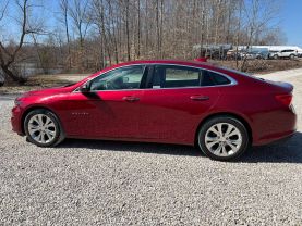 2017 CHEVROLET MALIBU SEDAN 4-CYL, TURBO, 2.0 LITER PREMIER SEDAN 4D at T&T Repairables - used car dealership in Spencer, Indiana.
