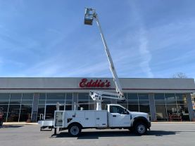 2020 FORD F550 SD 43FT CABLE PLACER BUCKET TRUCK ALTEC AT238P BUCKET TRUCKS V8, TURBO DIESEL, 6.7 LITER XL REG CAB 2D - Eddies Auto Sales