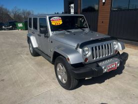 2011 JEEP WRANGLER SUV V6, 3.8 LITER UNLIMITED SAHARA SPORT UTILITY 4D