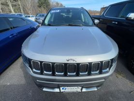 2018 JEEP COMPASS SUV 4-CYL, MULTIAIR, PZEV, 2.4 LITER LIMITED SPORT UTILITY 4D - Gesner Auto Inc in Taunton, MA, 41.88613, -71.14527