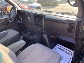 2014 CHEVROLET EXPRESS 1500 PASSENGER PASSENGER V8, FLEX FUEL, 5.3 LITER LS VAN 3D at Motors On Wheels - used car dealership in Houston, Texas.