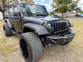 2014 JEEP WRANGLER SUV V6, 3.6 LITER UNLIMITED SPORT SUV 4D