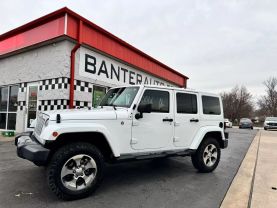 2017 JEEP WRANGLER UNLIMITED SUV V6, 3.6 LITER SAHARA SPORT UTILITY 4D