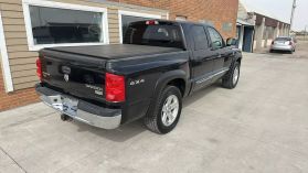 2011 RAM DAKOTA CREW CAB PICKUP V8, FLEX FUEL, 4.7 LITER LARAMIE PICKUP 4D 5 1/4 FT