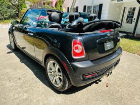 2012 MINI CONVERTIBLE CONVERTIBLE 4-CYL, TURBO, 1.6 LITER COOPER S CONVERTIBLE 2D