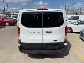 2019 FORD TRANSIT 150 WAGON PASSENGER V6, 3.7 LITER XLT W/LOW ROOF W/60/40 SIDE DOOR VAN 3D at Motors On Wheels - used car dealership in Houston, Texas.