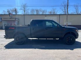 2014 FORD F150 SUPERCREW CAB PICKUP V8, FLEX FUEL, 5.0 LITER STX PICKUP 4D 5 1/2 FT