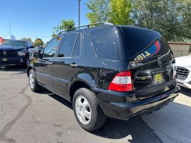 2002 MERCEDES-BENZ M-CLASS SUV V6, 3.2 LITER ML 320 SPORT UTILITY 4D