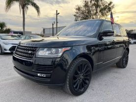 2017 LAND ROVER RANGE ROVER SUV BLACK AUTOMATIC -  V & B Auto Sales