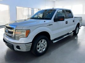 2013 FORD F150 SUPERCREW CAB PICKUP V6, FLEX FUEL, 3.7 LITER XLT PICKUP 4D 5 1/2 FT