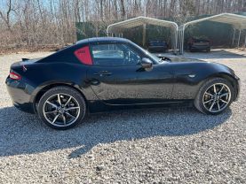 2021 MAZDA MX-5 MIATA RF CONVERTIBLE 4-CYL, SKYACTIV-G, 2.0 LITER GRAND TOURING CONVERTIBLE 2D at T&T Repairables - used car dealership in Spencer, Indiana.