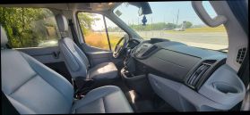 2019 FORD TRANSIT 350 WAGON PASSENGER V6, 3.7 LITER XLT W/MEDIUM ROOF W/SLIDING SIDE DOOR VAN 3D