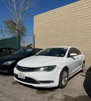 2016 CHRYSLER 200 SEDAN V6, FLEX FUEL, 3.6 LITER LIMITED SEDAN 4D