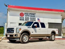 2014 FORD F250 SUPER DUTY CREW CAB PICKUP V8, TURBO DIESEL, 6.7L KING RANCH PICKUP 4D 6 3/4 FT