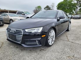 2018 AUDI A4 SEDAN 4-CYL, TURBO, 2.0 LITER ULTRA PREMIUM PLUS SEDAN 4D