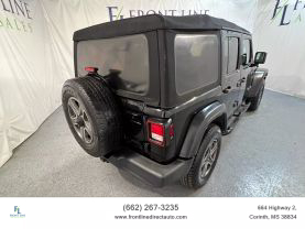 2018 JEEP WRANGLER UNLIMITED SUV 4-CYL, TURBO, 2.0 LITER ALL NEW SPORT S SPORT UTILITY 4D