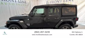 2018 JEEP WRANGLER UNLIMITED SUV 4-CYL, TURBO, 2.0 LITER ALL NEW SPORT S SPORT UTILITY 4D