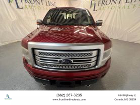 2014 FORD F150 SUPERCREW CAB PICKUP V8, FLEX FUEL, 5.0 LITER PLATINUM PICKUP 4D 5 1/2 FT