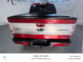 2014 FORD F150 SUPERCREW CAB PICKUP V8, FLEX FUEL, 5.0 LITER PLATINUM PICKUP 4D 5 1/2 FT
