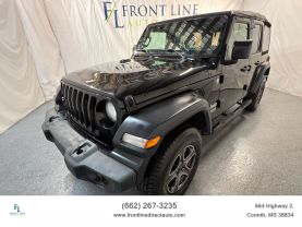 2018 JEEP WRANGLER UNLIMITED SUV 4-CYL, TURBO, 2.0 LITER ALL NEW SPORT S SPORT UTILITY 4D