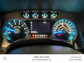 2014 FORD F150 SUPERCREW CAB PICKUP V8, FLEX FUEL, 5.0 LITER PLATINUM PICKUP 4D 5 1/2 FT
