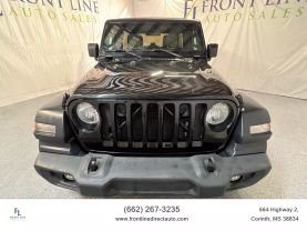 2018 JEEP WRANGLER UNLIMITED SUV 4-CYL, TURBO, 2.0 LITER ALL NEW SPORT S SPORT UTILITY 4D